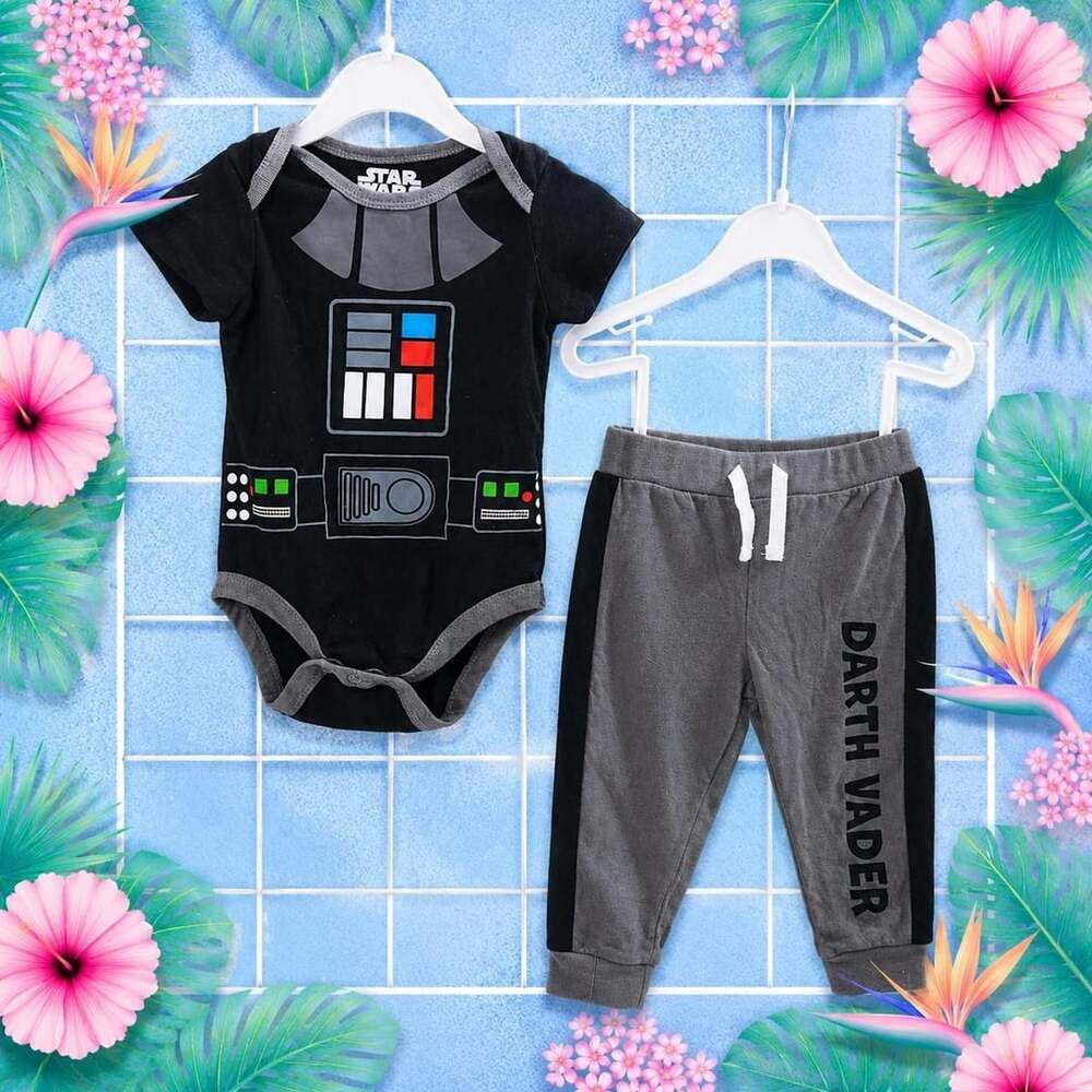 Star Wars Darth Vader Baby Bodysuit and Pants Set 18M